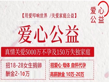 凤翔捐卵助孕生子 爱心志愿者招募